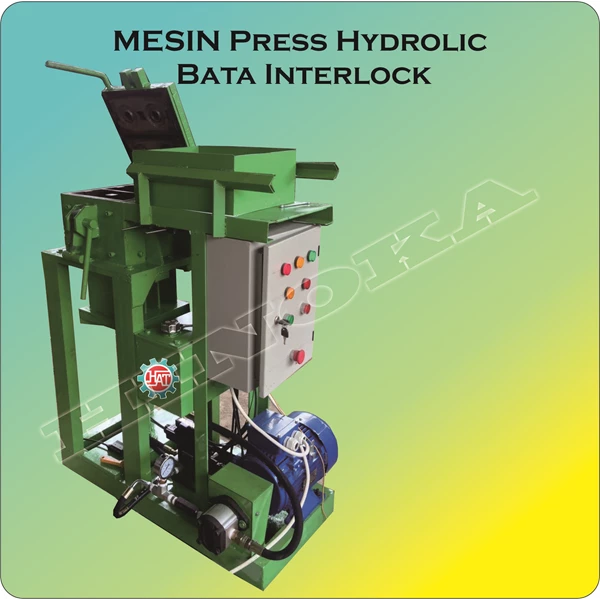Mesin Press Interlcoking Semi Automatis