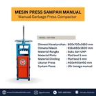 Mesin Press Sampah Kardus Manual 2