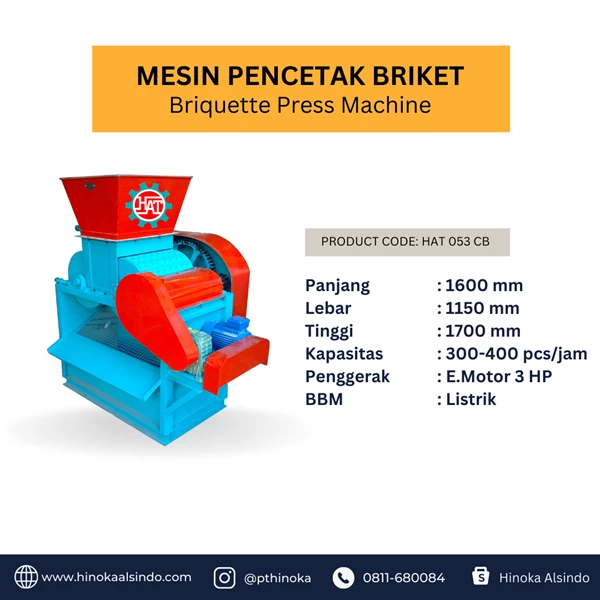 Mesin Cetak Briket (Briquette Printing Machine)
